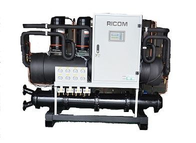 210KW 60RT 수냉식 스크롤 냉각기